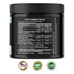 HCL Herbal Code Labs Collagen Peptides in a morning smoothie for convenience