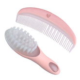 Healifty newborn brush with soft bristles for gentle grooming during bath time.
