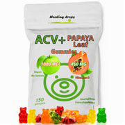 Healing Drops ACV Gummies bottle with natural flavors for everyday vitality