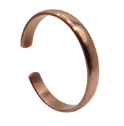 Healing Lama hand-forged copper bracelet front view showing durable craftsmanship.