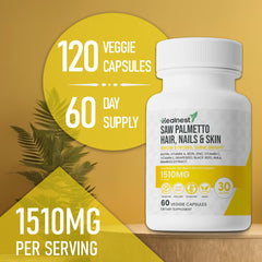 HEALNEST vegan non-GMO label on bottle