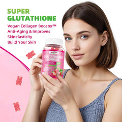 HEALOADING Glutathione Gummies with collagen and hyaluronic acid for skin support