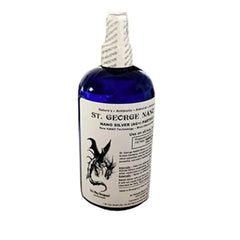 Health and Med.com St. George Nano Silver bottle 16 oz ready for daily supplement use