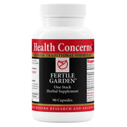 Health Concerns Fertile Garden bottle front showing herbal blend for cycle balance