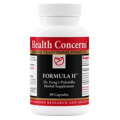 Health Concerns Formula H bottle front showing vein health support