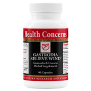 Health Concerns Gastrodia Relieve Wind bottle – 90 capsules for daily balance.