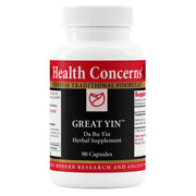 Health Concerns Great Yin hot flash bottle pour for menopause support.