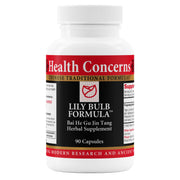 Health Concerns Lily Bulb Formula bottle for easy daily respiratory support