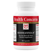 Health Concerns Rehmannia 8 bottle front showing traditional herbal formula for kidney support