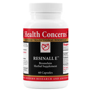 Health Concerns Resinall E bottle front showing herbal recovery support