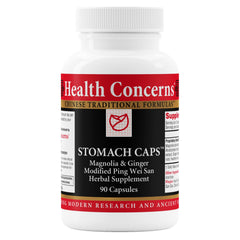 Health Concerns Stomach Caps bottle front for daily digestive support and easy routine use.