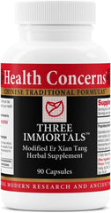 Morning routine scene with Three Immortals capsules in a pill organizer