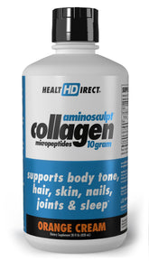 Health Direct AminoSculpt Orange Cream bottle for skin and joint support