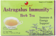 Health King Astragalus Immunity Tea teabags ready for hot or iced brew