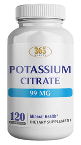 HEALTH LFE Health Potassium Citrate bottle front for electrolyte balance support