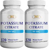 HEALTH LFE potassium citrate bottle front view supports daily electrolyte health.
