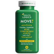 Health Logics Move bottle front view highlighting joint support capsules