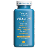 Health Logics Vitality Prostate bottle with capsules suggesting urinary health support