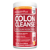 Health Plus Colon Cleanse bottle shows bright label for regularity