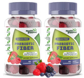 Health Supplied mixed berry gummies bottle highlighting tasty digestive wellness support