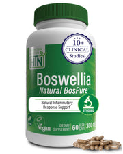 Health Thru Nutrition Boswellia AKBAMAX bottle with AKBA-rich extract for daily mobility support