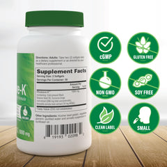 Rhuleave-K label emphasizes Speedtech for rapid absorption