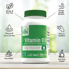 Organic extra virgin olive oil carrier in Health Thru Nutrition Vitamin D3