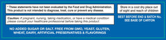 HealthAid EyeVit Plus capsules close-up highlighting macular-support nutrients for visual comfort