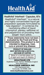 HealthAid Interfresh soft-gel capsules close-up for easy daily use.
