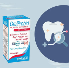 HealthAid OralProbio chewable tablets for everyday mouth health