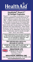 HealthAid Royal 3 soft gel capsules for easy daily use
