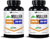 Healthfare Mullein Leaf Extract bottle front shows the traditional formula for daily wellness.