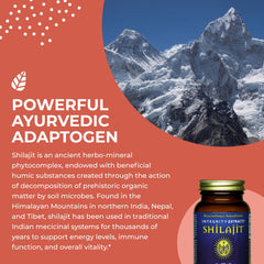 Organic certification symbol visible on HealthForce Shilajit packaging.