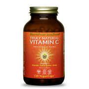 HEALTHFORCE Truly Natural Vitamin C bottle pour aids daily immune support with a natural camu camu blend.