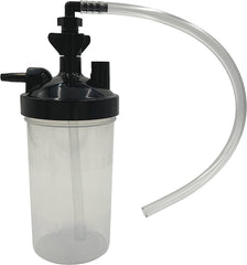 Healthline adapter connects oxygen concentrator to humidifier for easy setup.