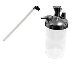 Healthline humidifier bottle with diffuser for steady moisture during oxygen use.