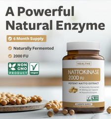 Healths Harmony nattokinase capsules for easy daily use
