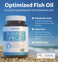 Healths Harmony Omega 7 softgels pack for convenient daily use