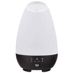 HealthSmart diffuser with timer options for customized mist sessions.