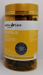 Healthy Care Propolis 2000mg packaging box with clear labeling.