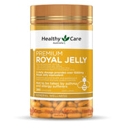 Healthy Care Royal Jelly 1000 bottle highlighting premium capsules for daily wellbeing