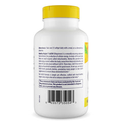 Healthy Origins CoQ10 yeast fermentation lab image emphasizes natural production.