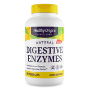 Healthy Origins Digestive Enzymes bottle front shows broad spectrum digestion support