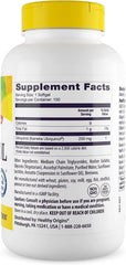 Healthy Origins ubiquinol softgels close-up for easy daily use