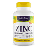 Healthy Origins Zinc Bisglicinato botella, alto biodisponible para uso diario