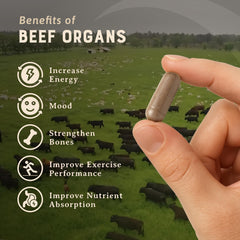 Heart & Soil heart capsules ready-to-take for nutrient balance.