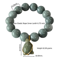 Heavens Tvcz turtle charm details signify longevity and prosperity in daily wear.