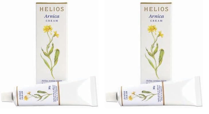 Helios Arnica Cream pack of 2 tubes for easy at-home care