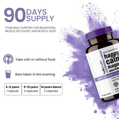 HELLO HEALTH Magnesium Glycinate label detail showing clean formula