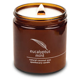 Hemlock Park crackling wick candle offers cozy ambience for evenings.